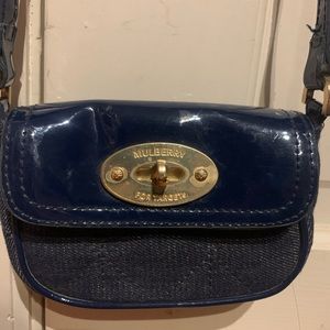Navy Blue Mulberry for Target Mini Crossbody Bag